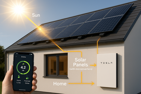 Microinverter vs Tesla Powerwall 3: Which Is More Efficient in 2025?