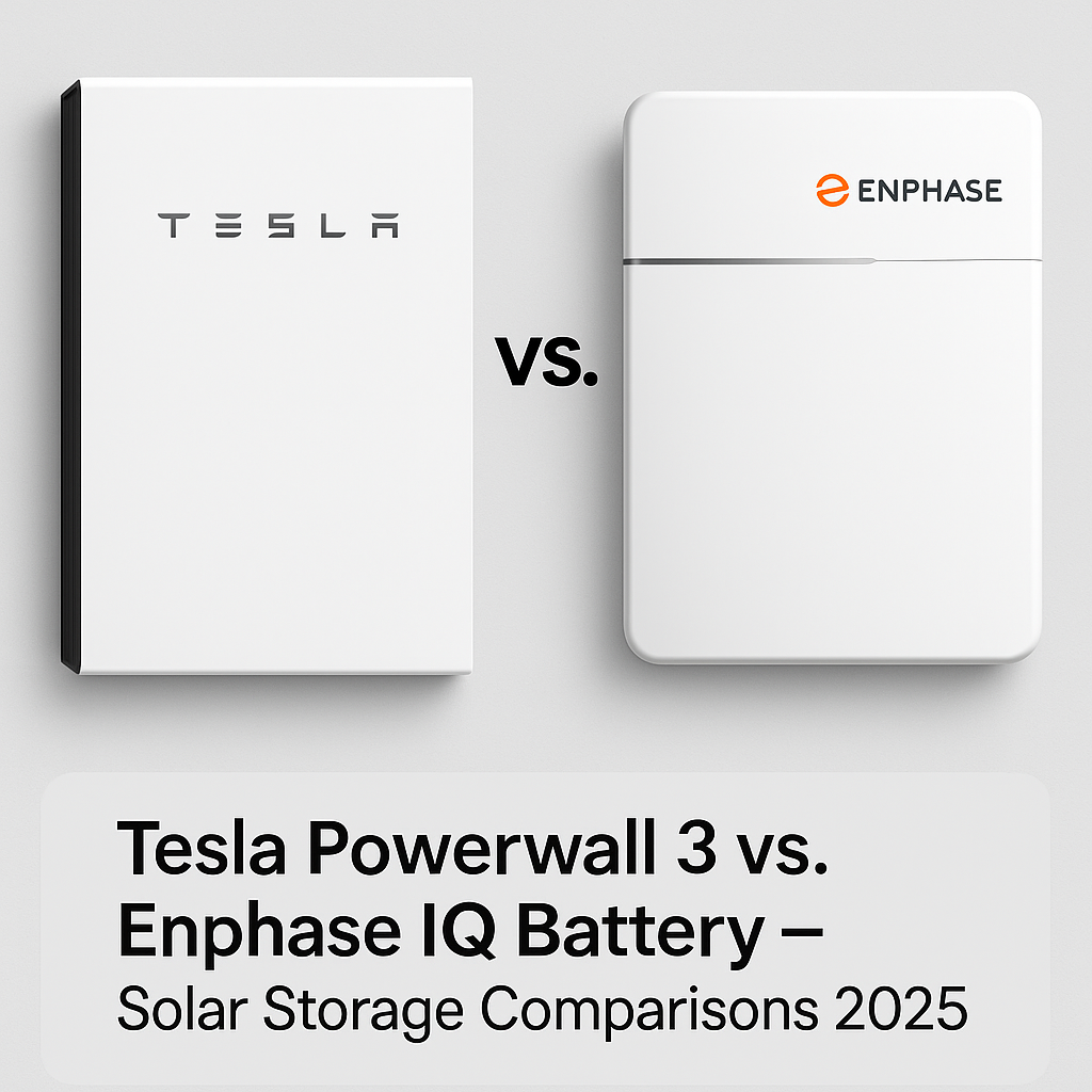 Tesla Powerwall 3 vs. Enphase IQ Battery: Which One is Better in 2025?