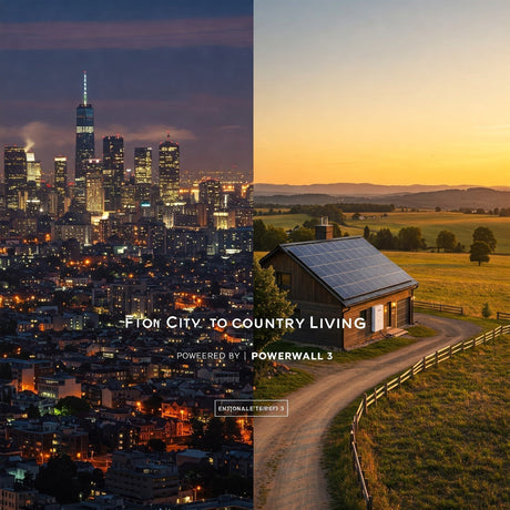 From City Life to Country Living: How Tesla Powerwall 3 Makes the Shift Smoother